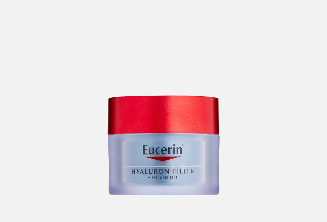 цена Антивозрастной крем для ночного ухода за кожей EUCERIN Hyaluron-Filler and Volume-Lift 50 мл
