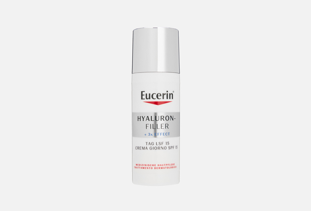 Антивозрастной крем для ухода за нормальной и комбинированной кожей SPF 15 EUCERIN Hyaluron-Filler 50 мл