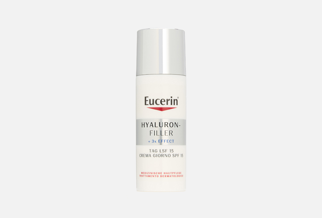 Антивозрастной крем для ухода за нормальной и комбинированной кожей SPF 15 EUCERIN Hyaluron-Filler 50 мл