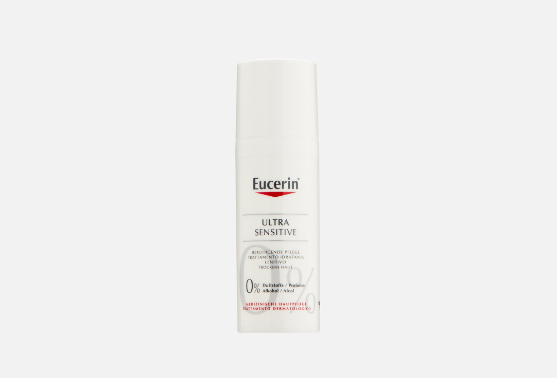 Успокаивающий крем EUCERIN UltraSENSITIVE 50 мл крем для чувствительной сухой кожи интенсивно увлажняющий aquaporin active eucerin эуцерин 50мл