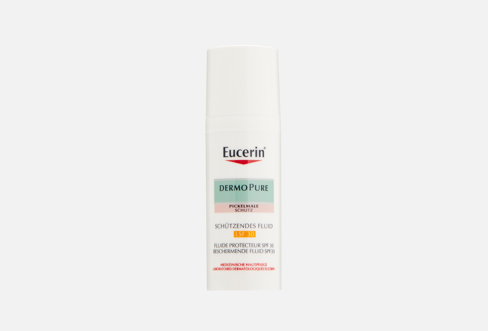 Eucerin флюид. Эуцерин флюид СПФ. Eucerin DERMOPURE крем увлажняющий успокаивающий для проблемной кожи 50мл. DERMOPURE увлажняющий успокаивающий крем для проблемной кожи, 50 мл.
