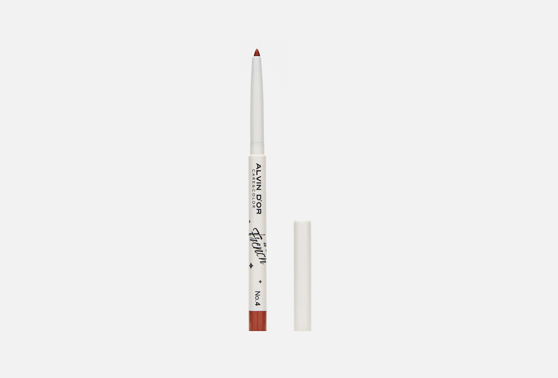 Waterproof gel lip pencil 029 г 343₽