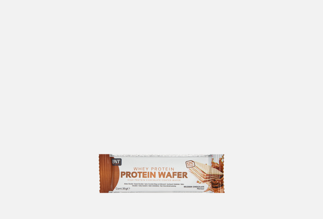 Вафля протеиновая QNT Protein Wafer 1 шт вафли протеиновые о12 клубника йогурт 50 г