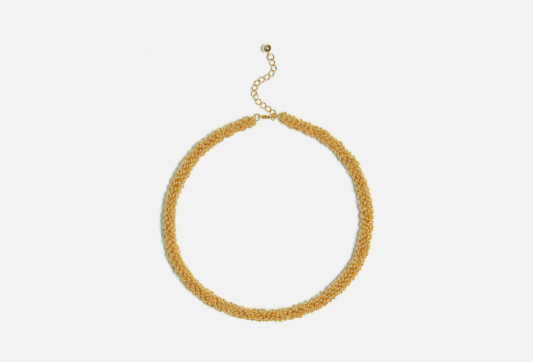 

Колье-жгут BEADED BREAKFAST, Вечернее Золотой 1 шт