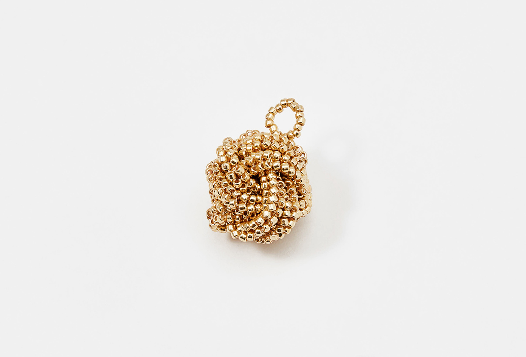 кулон Beaded Breakfast Knot beaded pendant Gold  