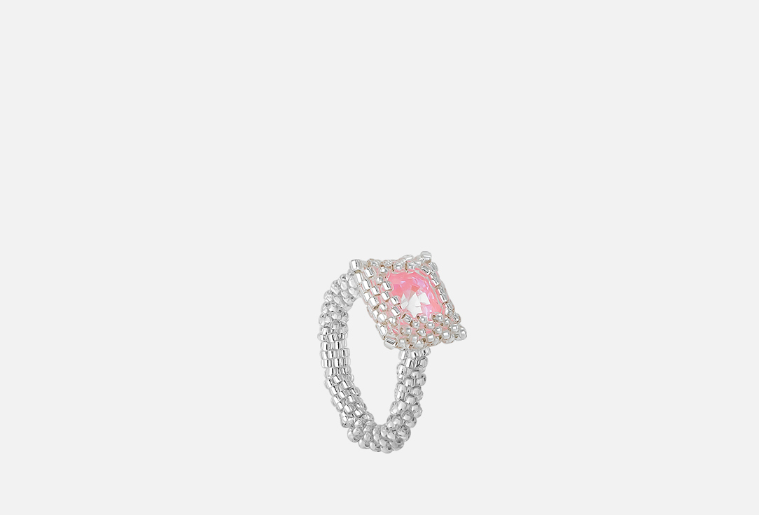 кольцо BEADED BREAKFAST Engagement beaded ring Pink 16 мл