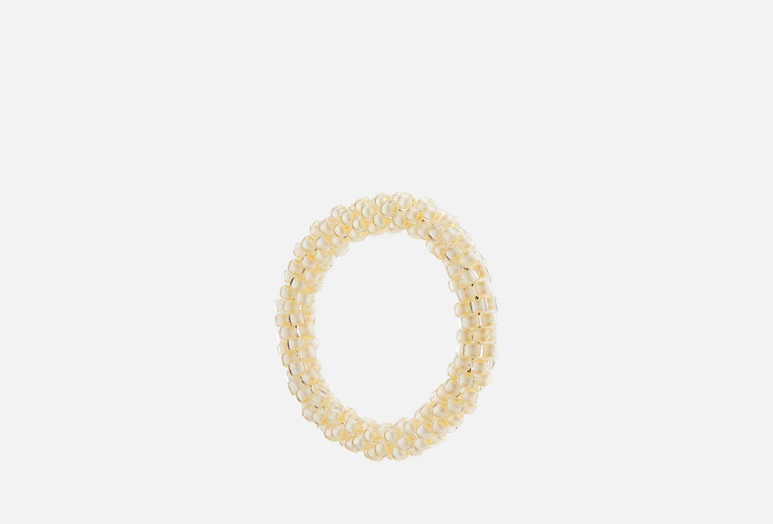 Изображение товара Бежевое кольцо из бисера Beaded Breakfast Simple beaded ring стильное женское украшение
