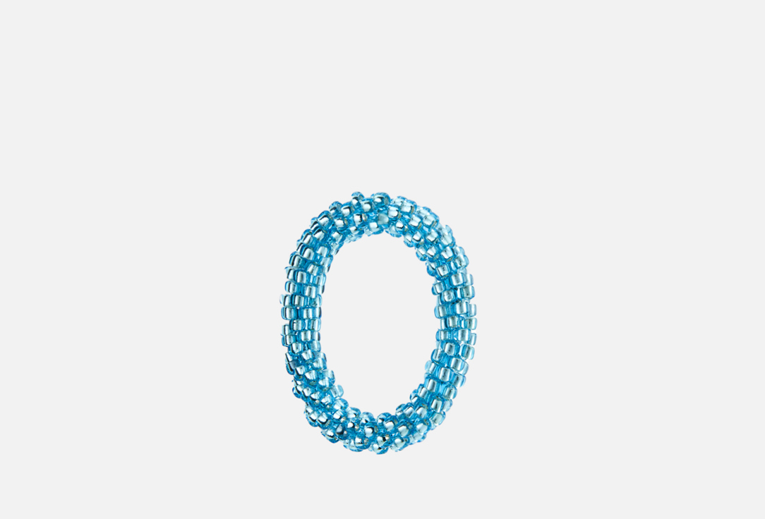 кольцо BEADED BREAKFAST Simple beaded ring Blue 16 мл