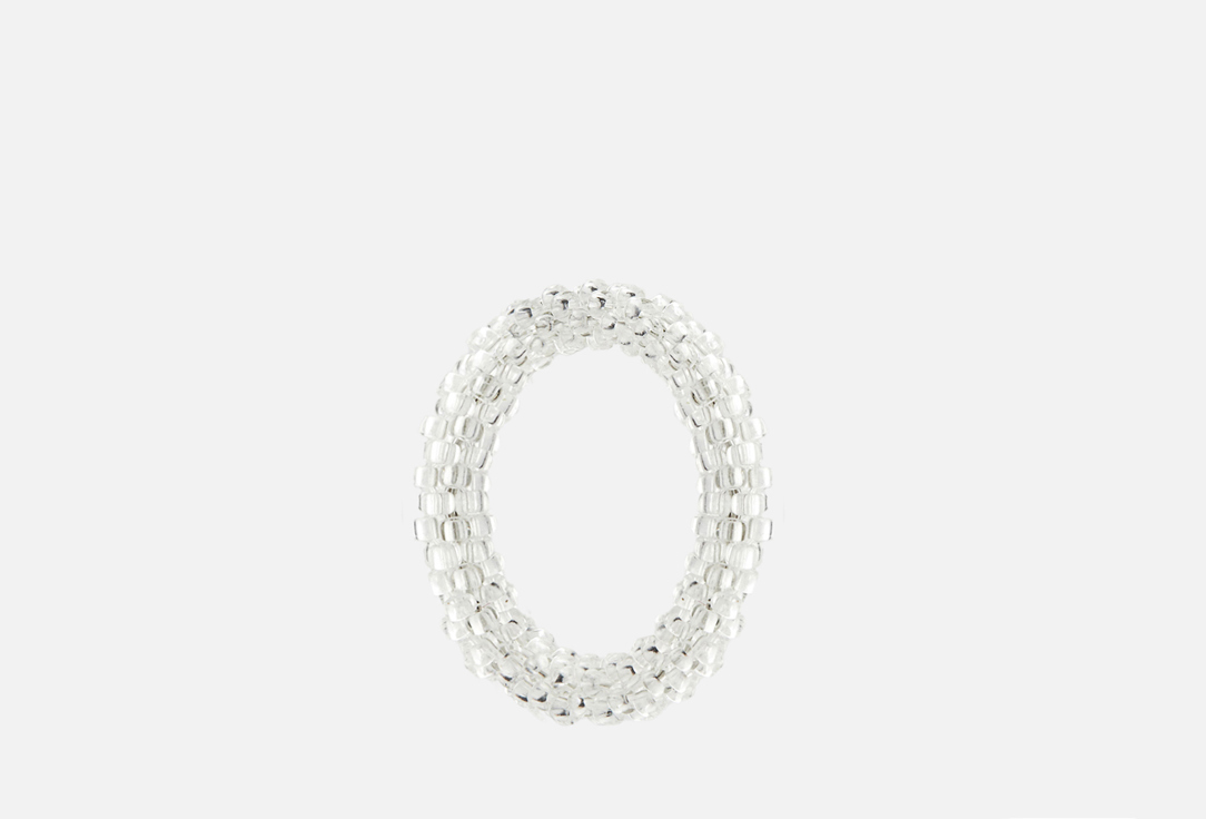 Simple beaded ring Transperent  16 мл
