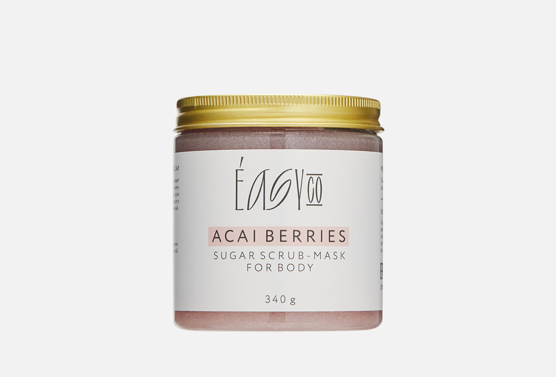 Sugar scrub-musk for body with Acai berries 300 г