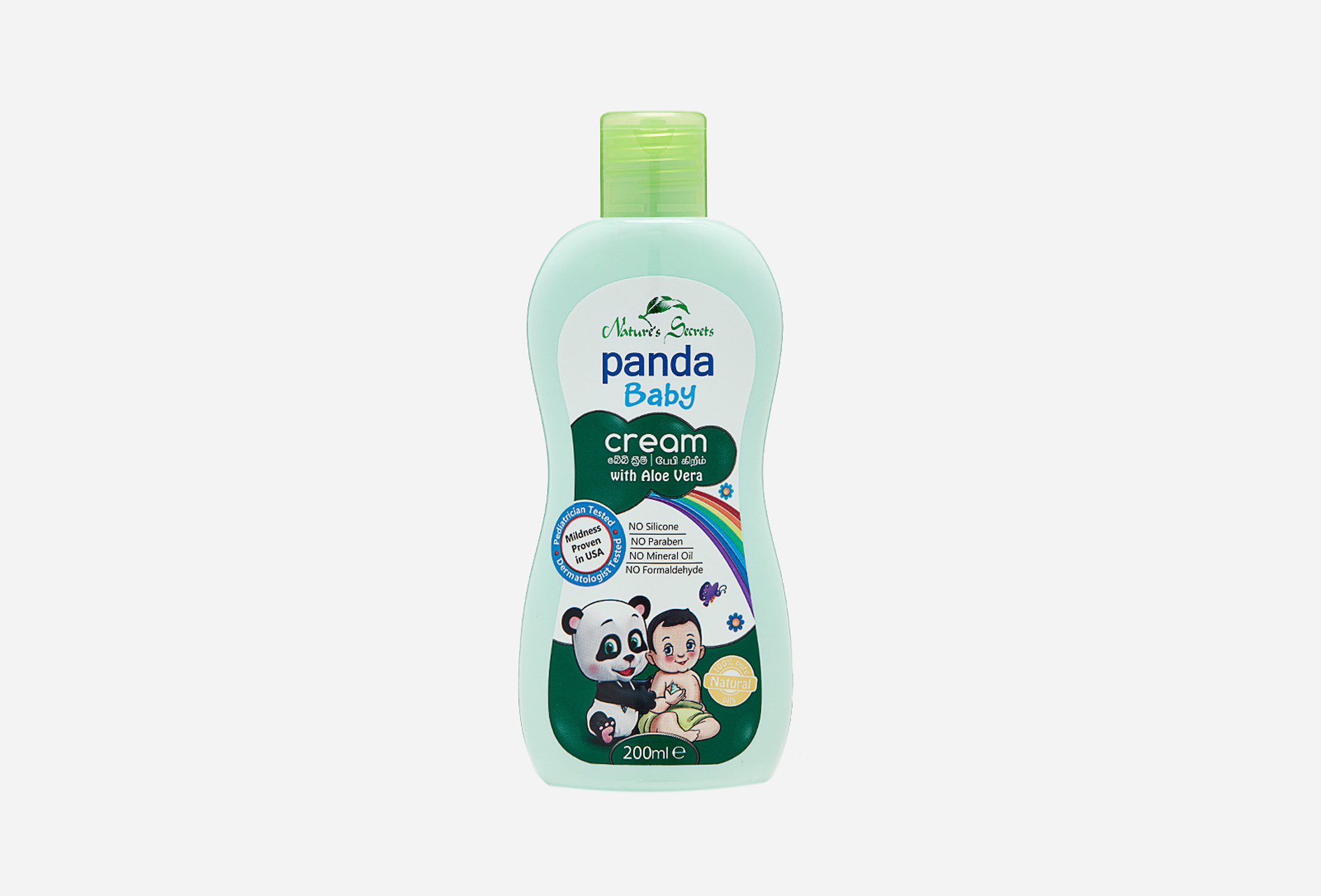 Natures Secrets panda Baby Крем для тела Aloe Vera baby cream 200 мл ...