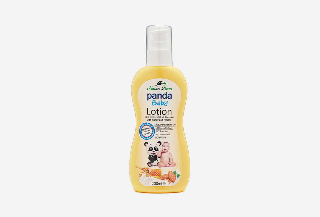 

Лосьон для тела NATURES SECRETS PANDA BABY, Honey and Almond baby Lotion 200 мл
