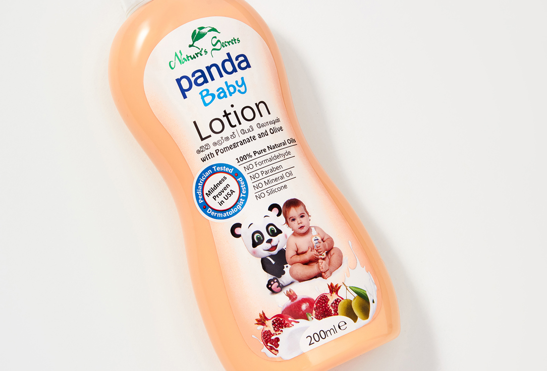 Лосьон для тела Natures Secrets panda Baby Pomegranate and Olive baby lotion  