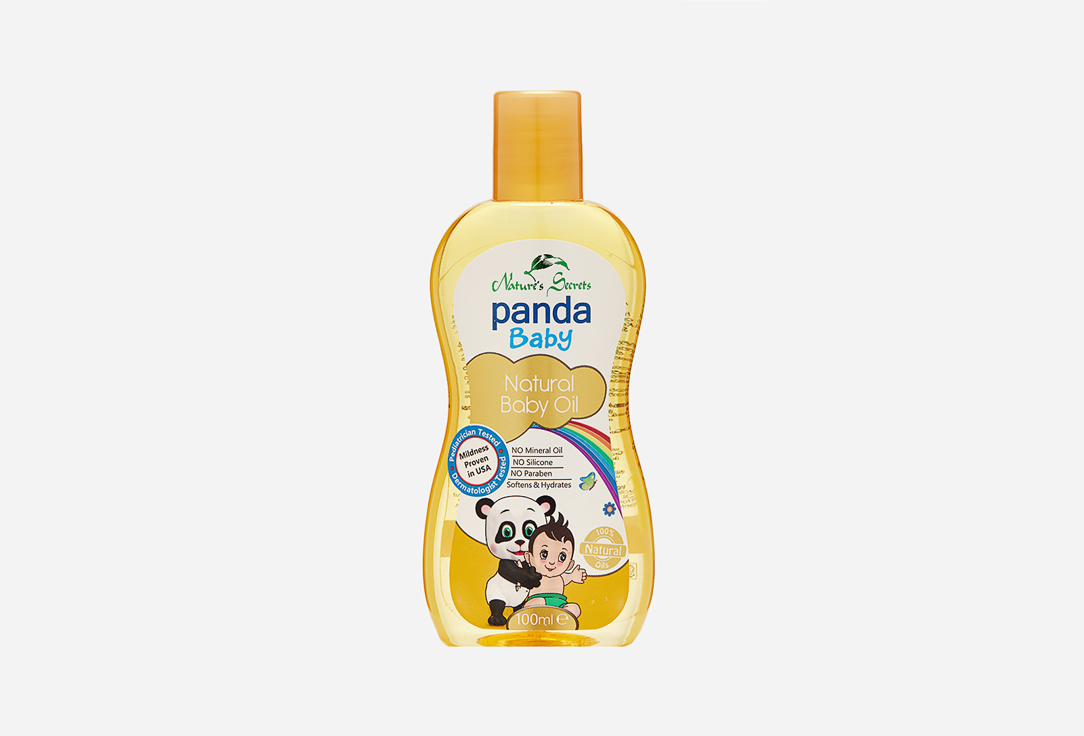 Масло для тела NATURES SECRETS PANDA BABY Baby Natural Baby Oil 100 мл твердое мыло natures secrets panda baby delum baby soap 75 г