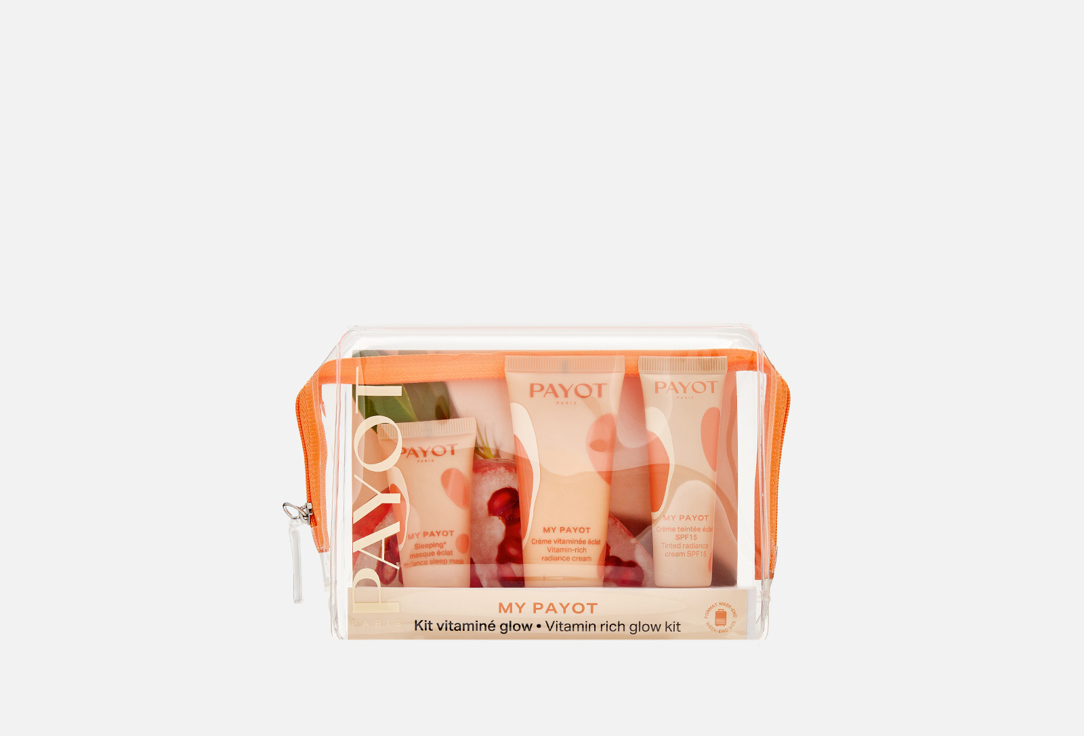 Набор для сияния кожи лица PAYOT Kit vitaminé glow 3 шт цена и фото