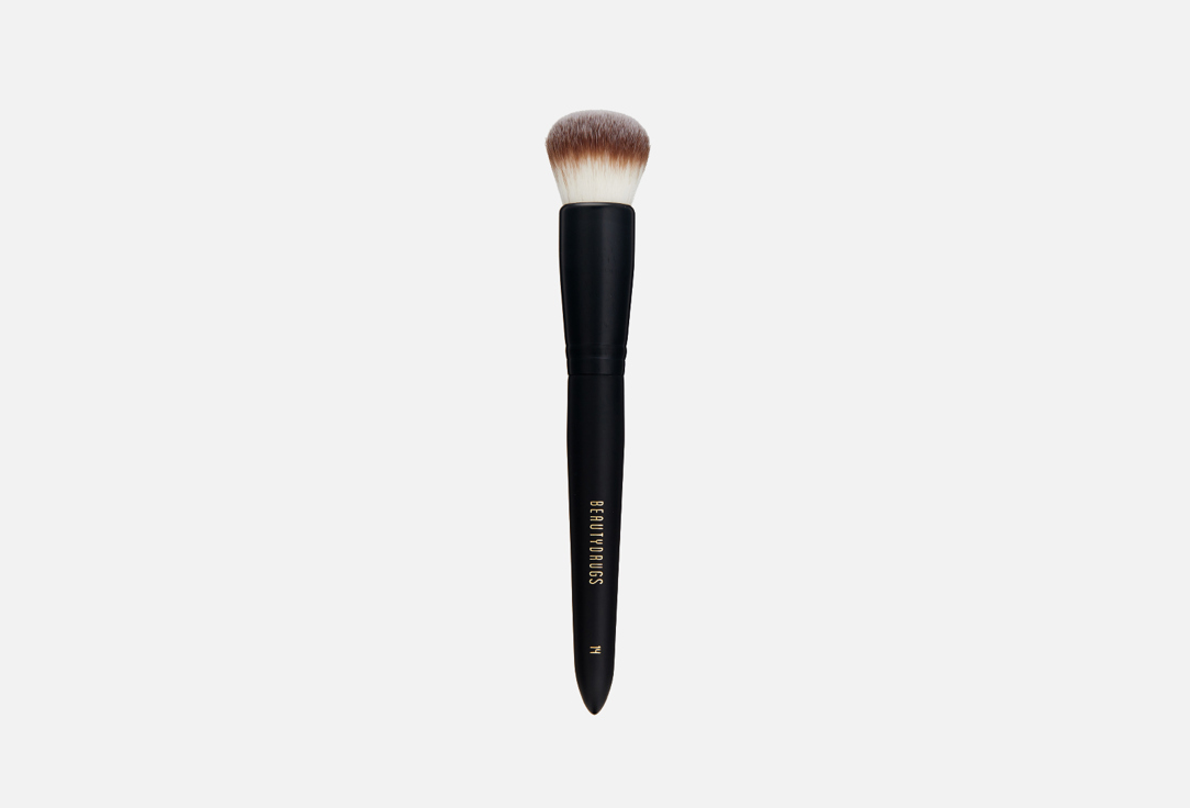 цена Кисть для нанесения тонального средства BEAUTYDRUGS Makeup Brush 14 Foundation Brush 1 шт