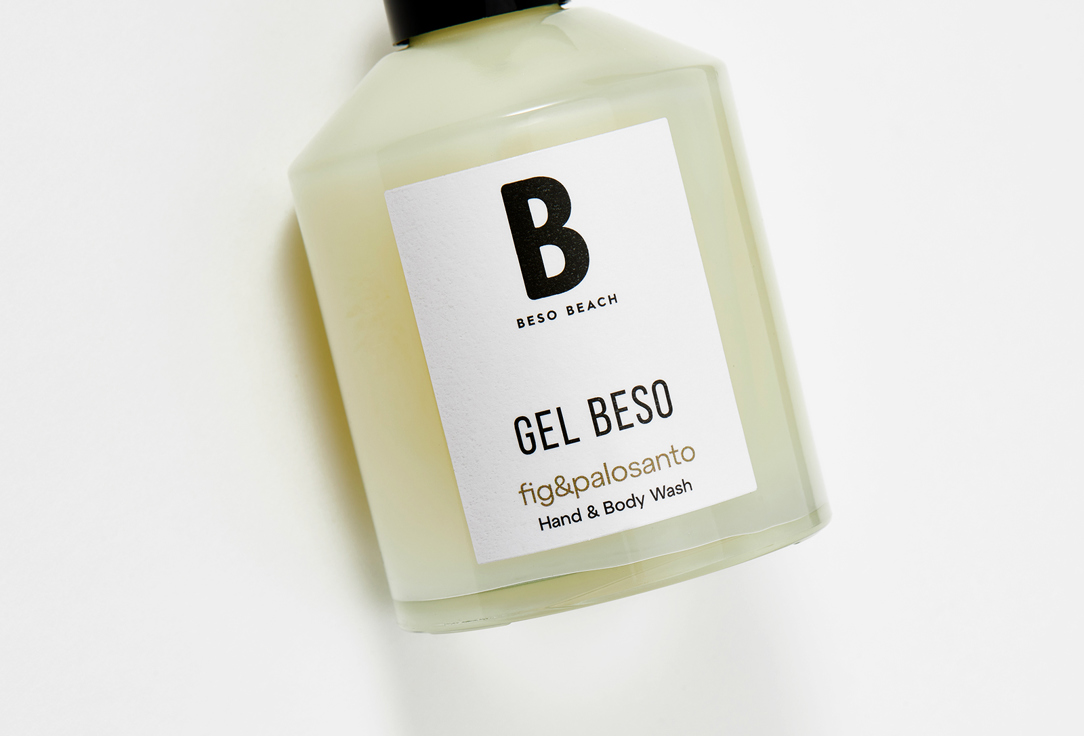 Парфюмированный гель для мытья рук и тела  BESO BEACH Gel beso  