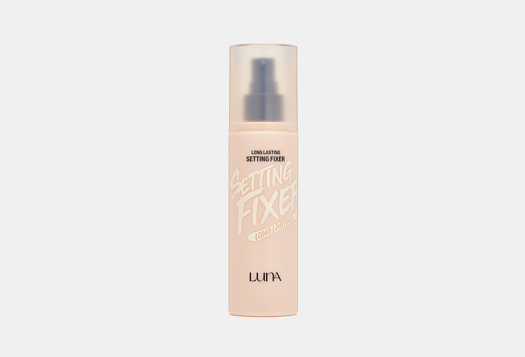 

Фиксирующий спрей для макияжа LUNA, Прозрачный, Long Lasting Setting Fixer 100 мл