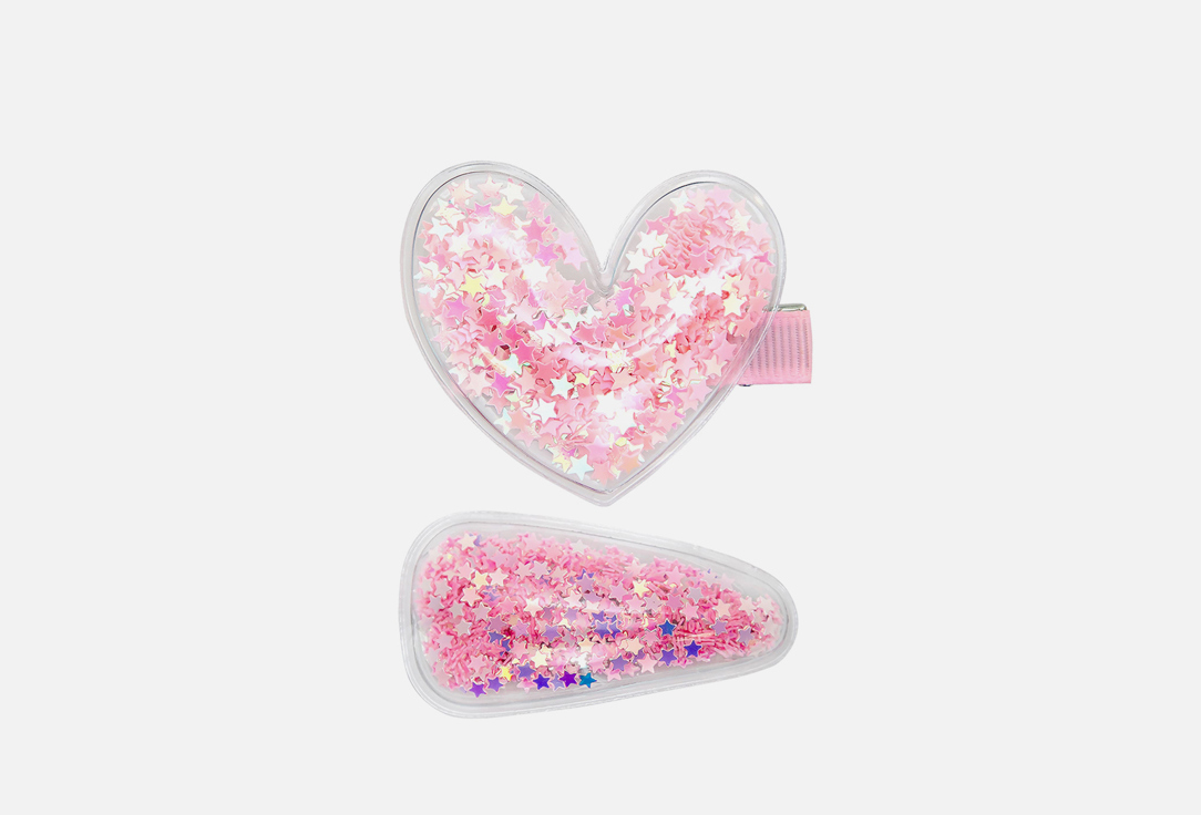 Изображение товара Набор зажимов для волос B&H розовый