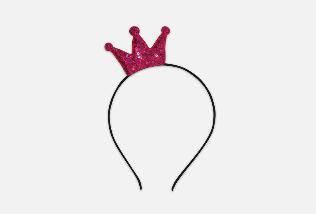Ободок для волос B&H Розовый 1 шт ободок корона фиолетовый