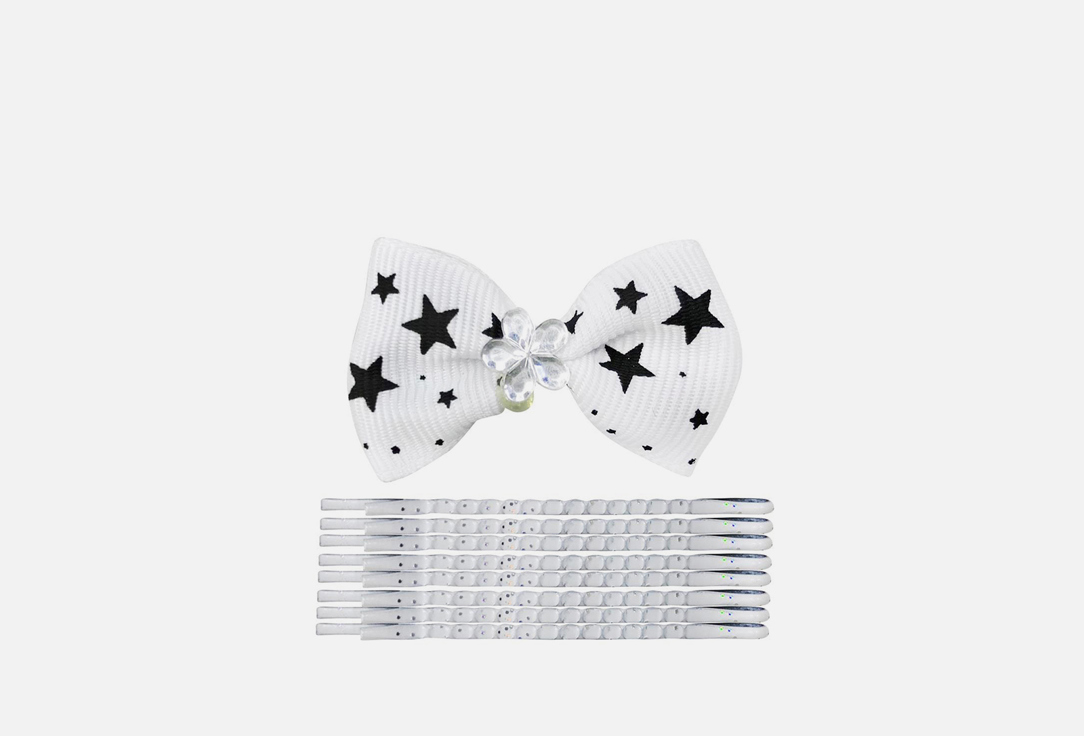 Изображение товара Набор аксессуаров для волос B&H белый