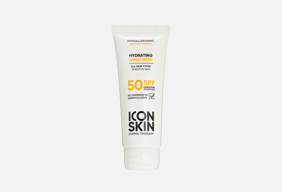 Изображение товара Солнцезащитный крем для лица и тела SPF50 ICON SKIN Hydrating Sunscreen