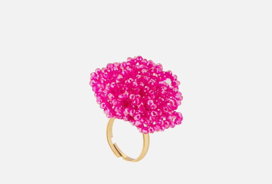 Изображение товара Кольцо La Family из розового горного хрусталя 18 каратное золочение для женщин