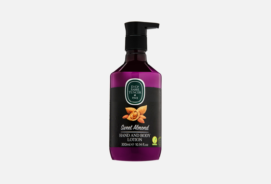 Лосьон для тела EYÜP SABRI TUNCER Natural sweel almond oil 300 мл now solutions sweet almond moisturizing oil 118 ml
