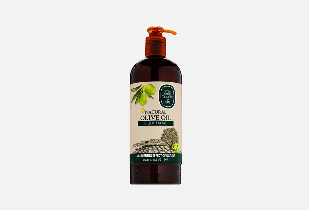 Жидкое мыло EYÜP SABRI TUNCER Natural Olive Oil 750 мл шампунь для волос eyüp sabri tuncer natural macadamia nut oil 600 мл