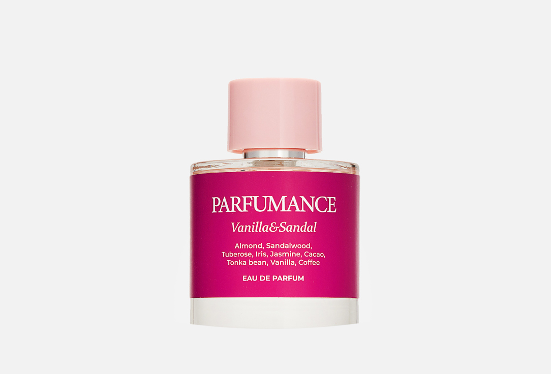 Парфюмерная вода ARTPARFUM PARFUMANCE Vanilla & sandal 100 мл парфюмерная вода artparfum parfumance apple