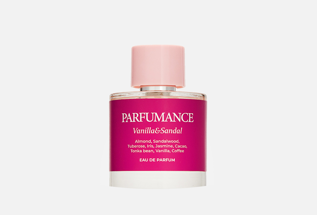 Парфюмерная вода ARTPARFUM PARFUMANCE Vanilla & sandal 100 мл парфюмерная вода artparfum parfumance vanilla