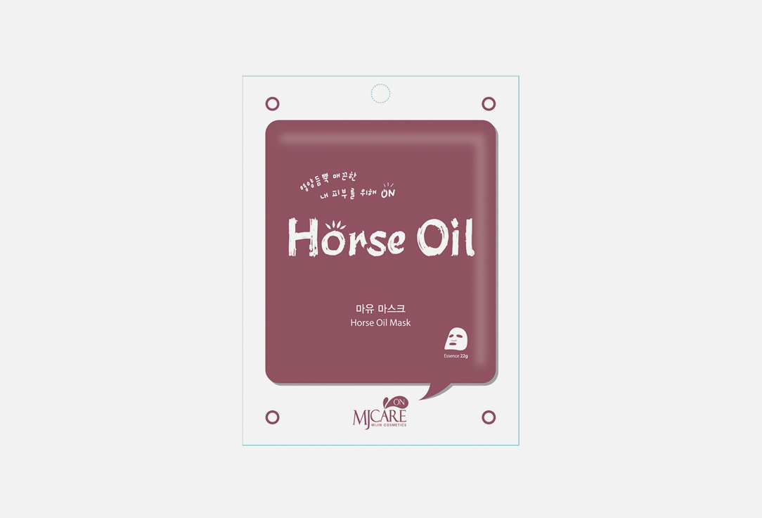 

Тканевая маска для лица MIJIN CARE, ON HORSE OIL MASK 1 шт