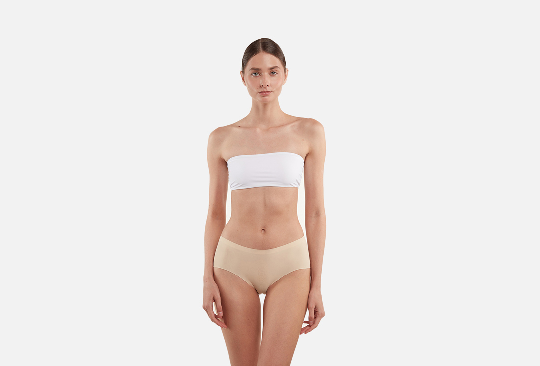 Изображение товара Бесшовные трусы-слипы R&S бежевые для женщин комфорт и незаметность