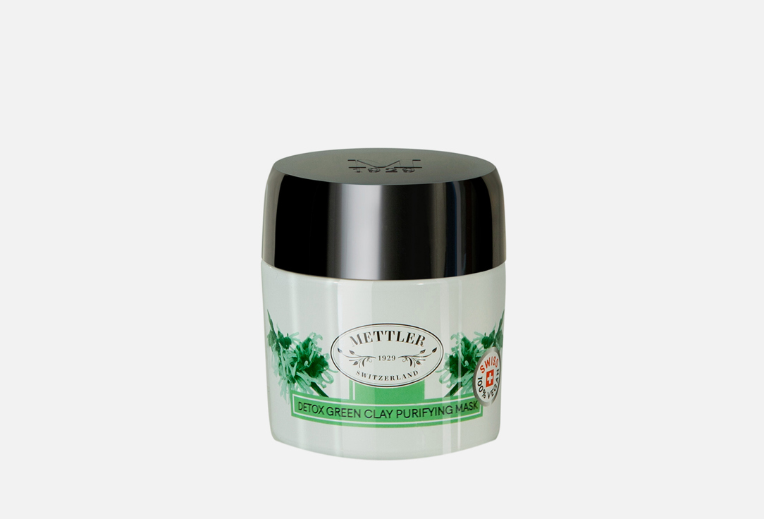 Изображение товара Очищающая маска для комбинированной и жирной кожи METTLER 1929 Detox Creen Clay Purifying Mask