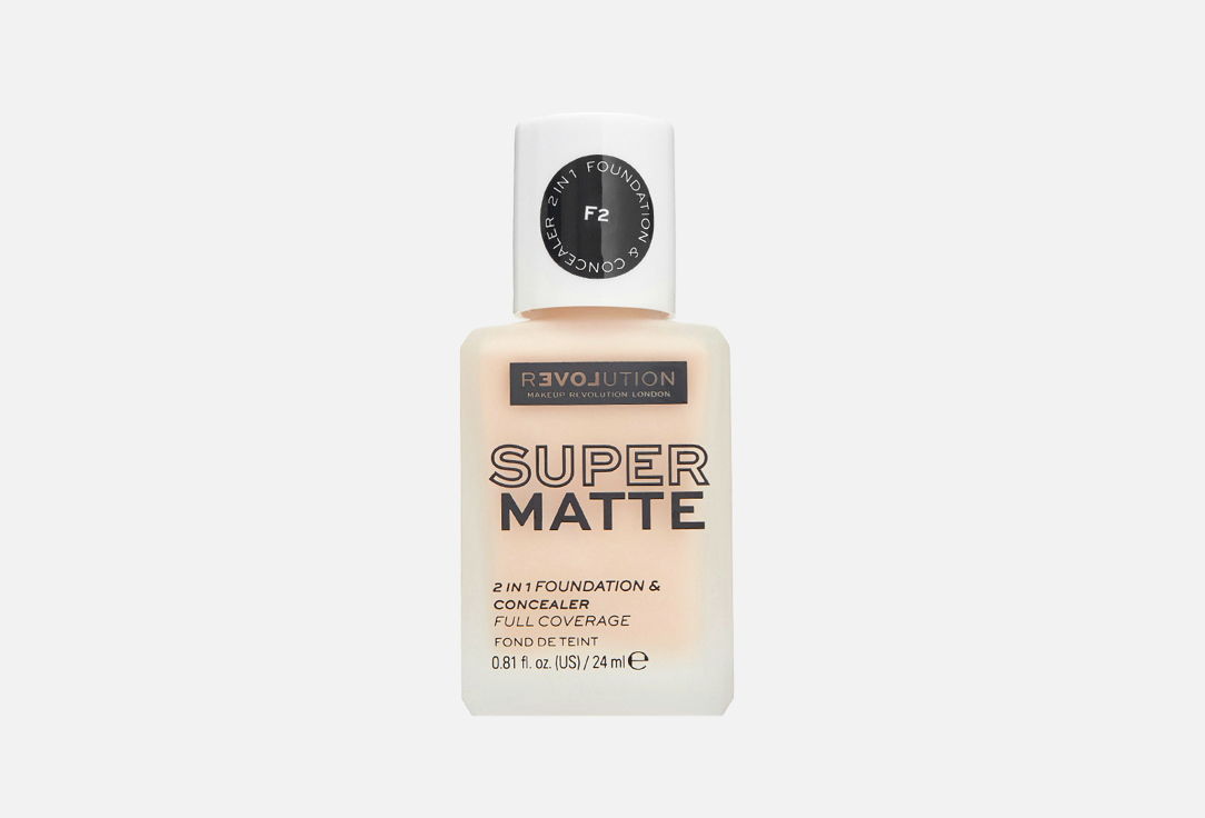 Изображение товара ТОНАЛЬНАЯ ОСНОВА И КОНСИЛЕР 2 В 1 RELOVE REVOLUTION Supermatte