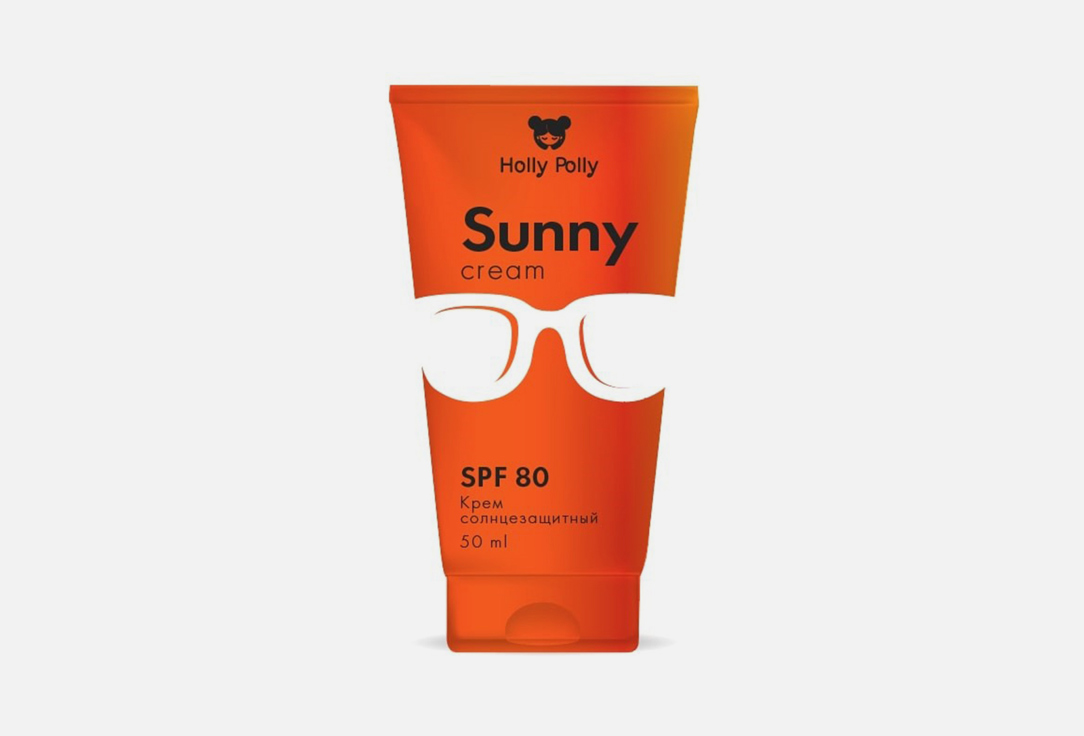 цена Крем солнцезащитный для лица и тела SPF80 HOLLY POLLY Sunny 50 мл