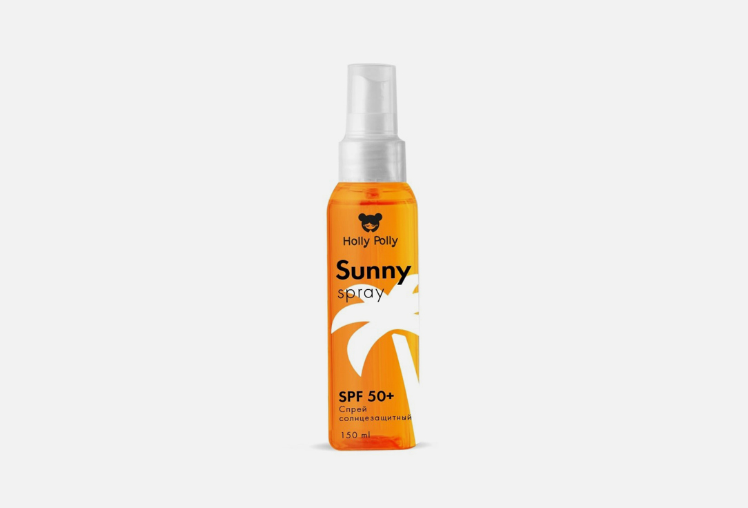 цена Спрей солнцезащитный для лица и тела SPF 50+ HOLLY POLLY Sunny 150 мл