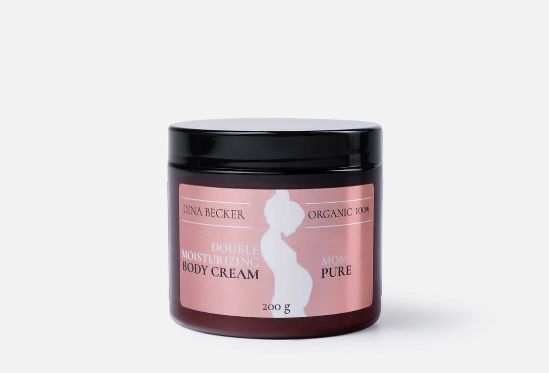 

крем для тела "для беременных" DINA BECKER, Double moisturizing body cream Mom & baby 200 мл