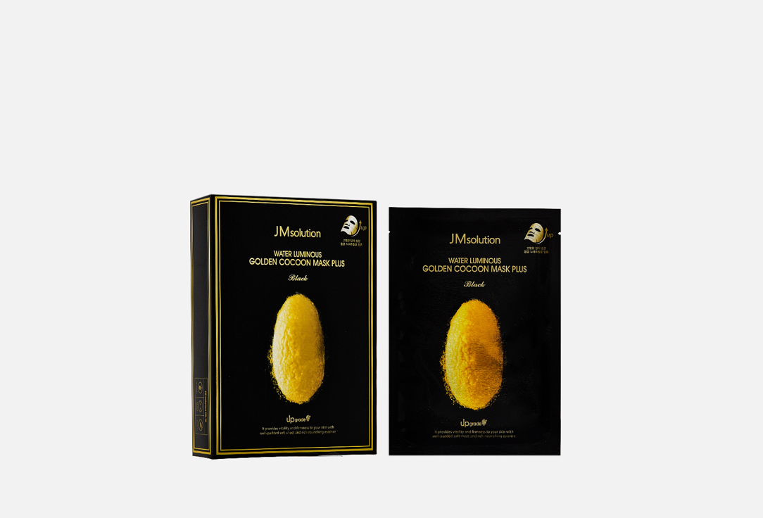

Набор тканевых масок для лица JMSOLUTION, WATER LUMINOUS GOLDEN COCOON MASK PLUS 10 шт