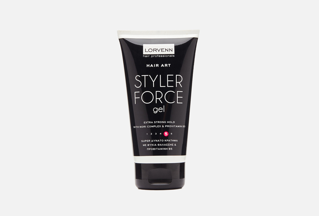 Изображение товара Гель для волос очень сильной фиксации LORVENN STYLER FORCE GEL 150 мл