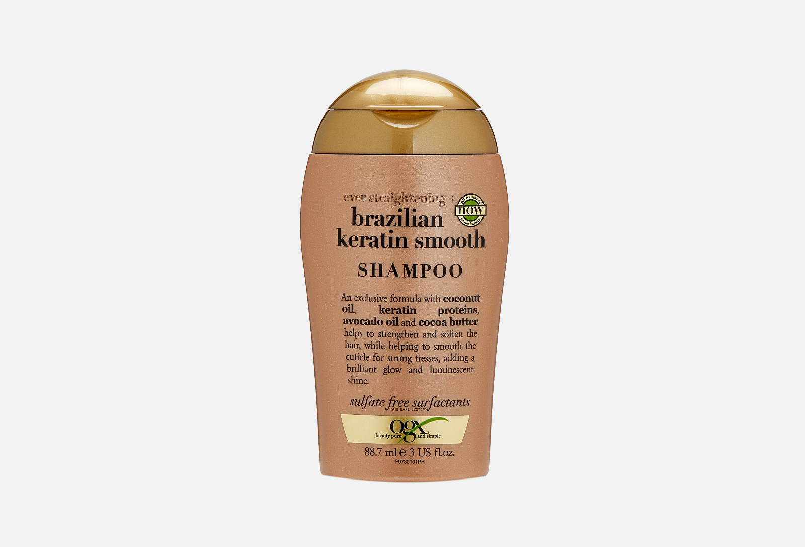 OGX Шампунь разглаживающий для волос Brazilian Keratin 88.7 мл — купить ...