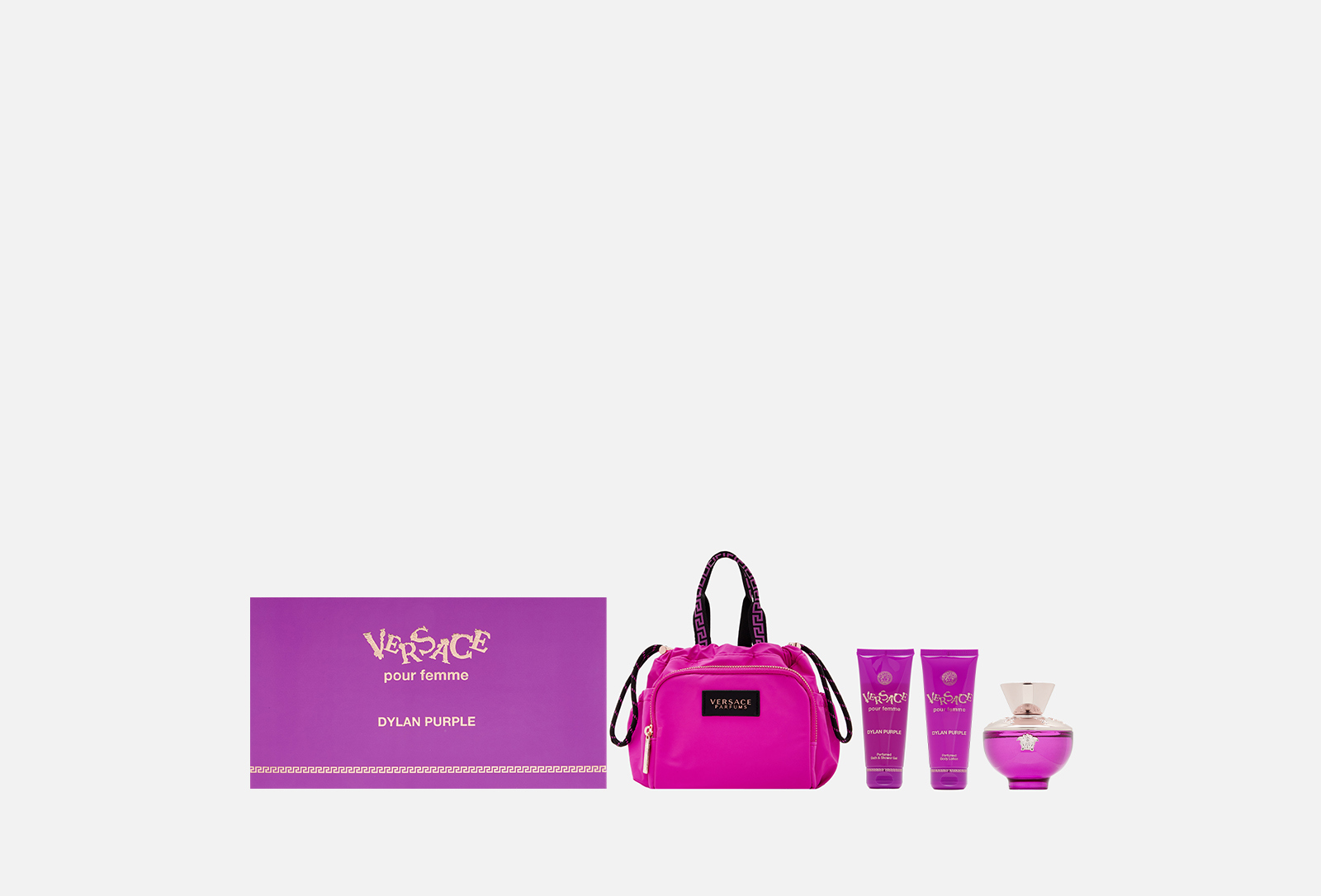 Versace Подарочный набор Dylan Purple 3 шт — купить в Минске