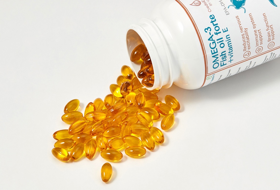 Омега 3 c витамином D3 Credo Experto fish oil forte 540 мг в таблетках 