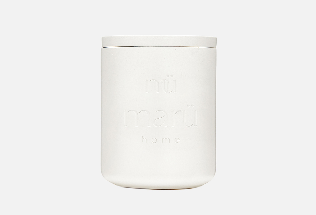 Минималистичная aроматическая свеча Marü Home cashmere 