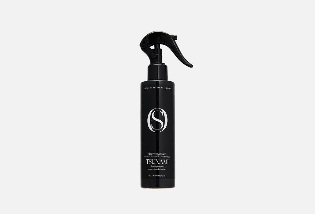 Текстурирующий солевой спрей для волос OSTRIKOV BEAUTY PUBLISHING Tsunami 200 мл ostrikov beauty publishing ароматический спрей для тела flower shop