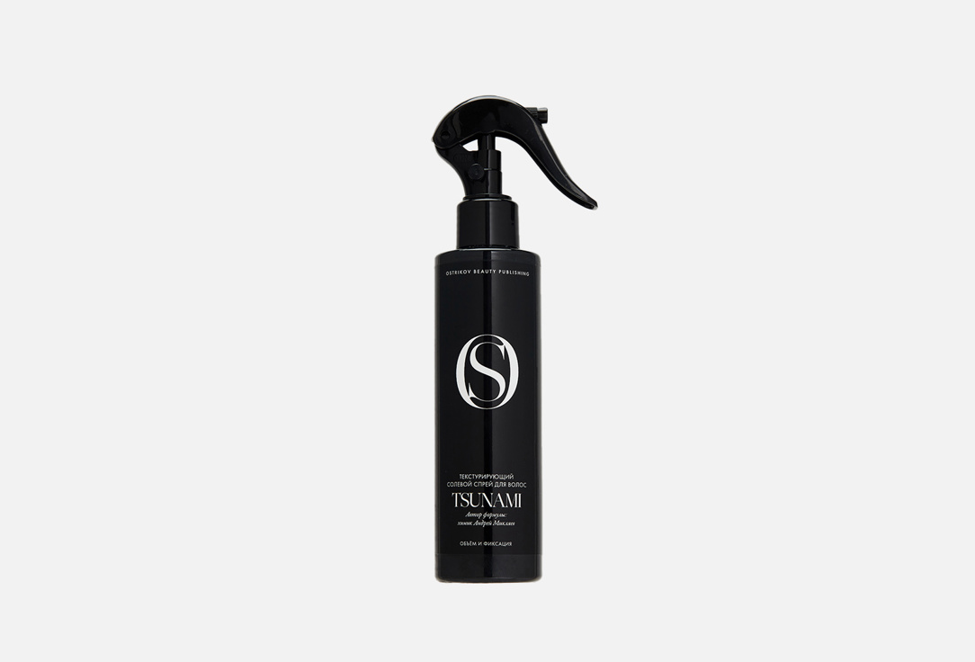 Текстурирующий солевой спрей для волос OSTRIKOV BEAUTY PUBLISHING Tsunami 200 мл очищающий бальзам для лица ostrikov beauty publishing oleobalm 150 мл