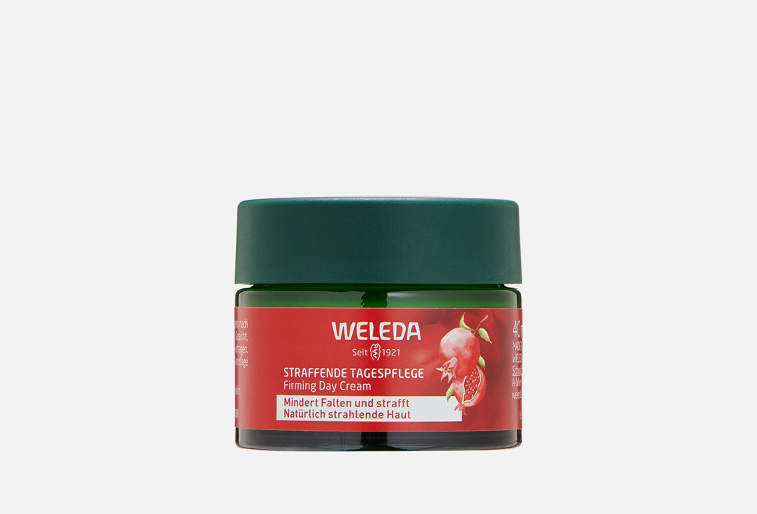 дневной крем-лифтинг WELEDA Pomegranate & Maca Peptides Firming Day Cream 40 мл weleda крем для рук гранатовый восстанавливающий pomegranate regenerating