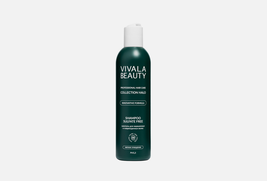 Бессульфатный шампунь для окрашенных волос Vivalabeauty Shampoo Sulfate free 