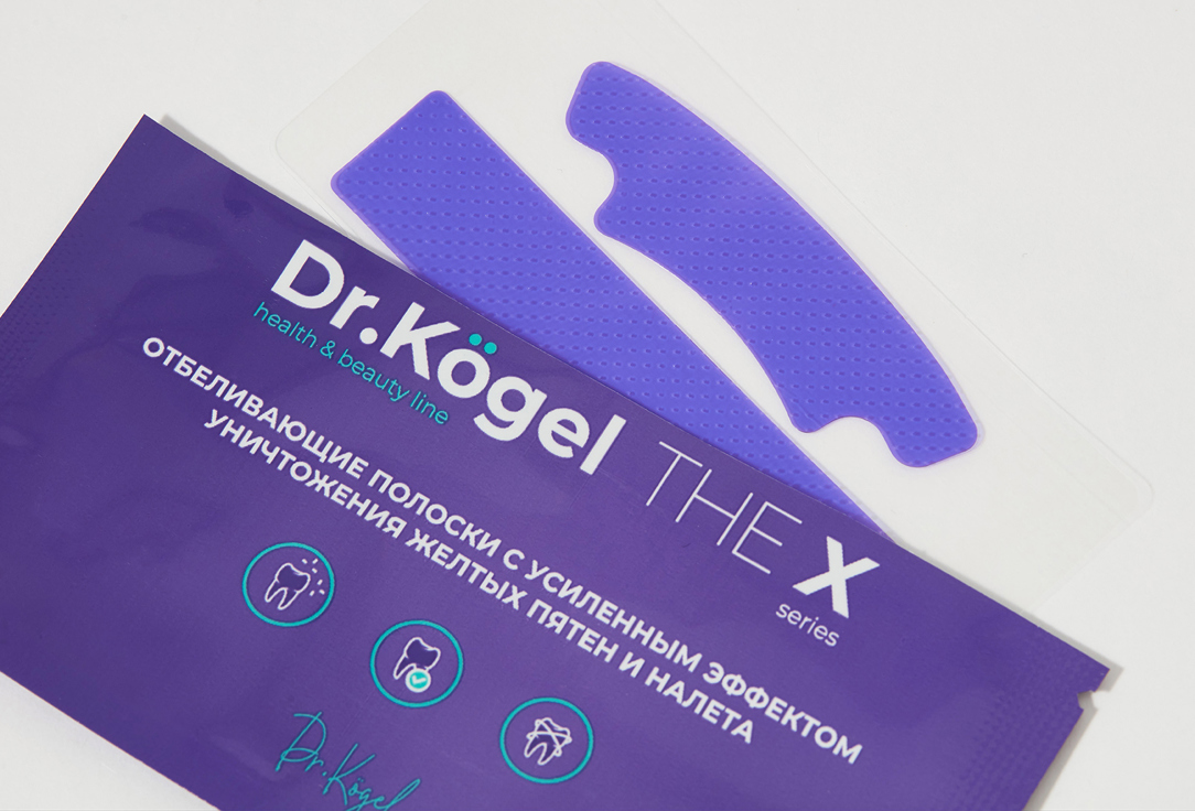 Полоски для отбеливания зубов Dr.Kogel The x 