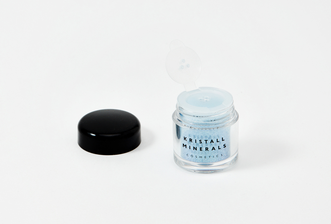 Минеральный пигмент Kristall Minerals Cosmetics для макияжа глаз и губ Р060, Небесный мерцающий